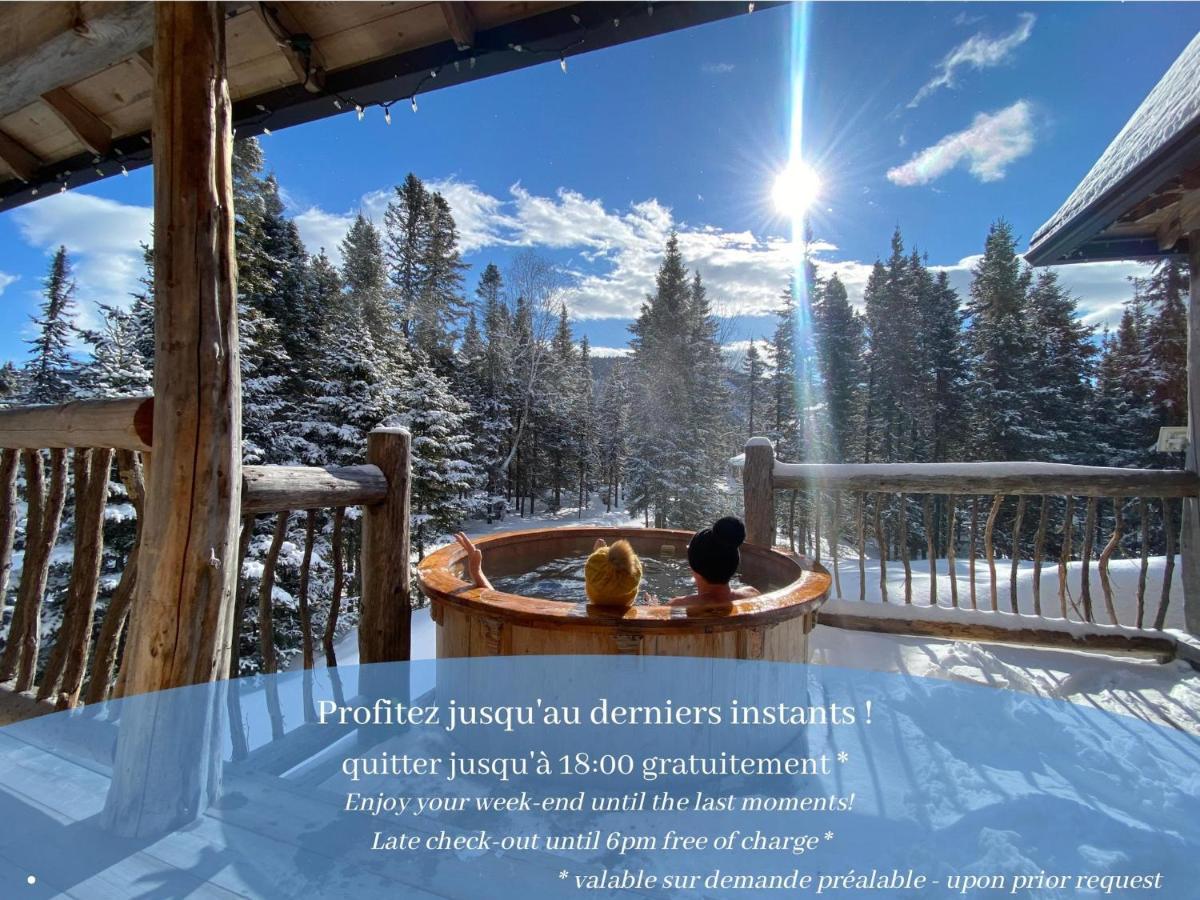 Husky - Chalets De Moh - Jacuzzi ลามัลแบ ภายนอก รูปภาพ